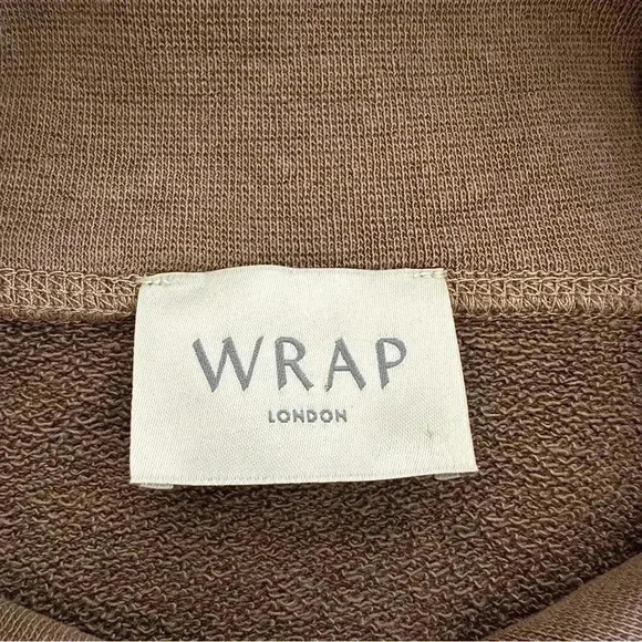 NWOT New Wrap London Sweatshirt High Neck - Picture 4 of 9
